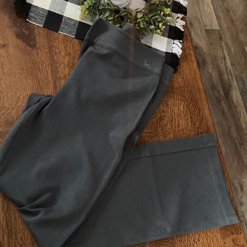 Eddie Bauer Gray Straight Leg Pants